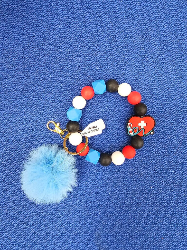 MEDICAL WRISTLET KEYCHAIN
