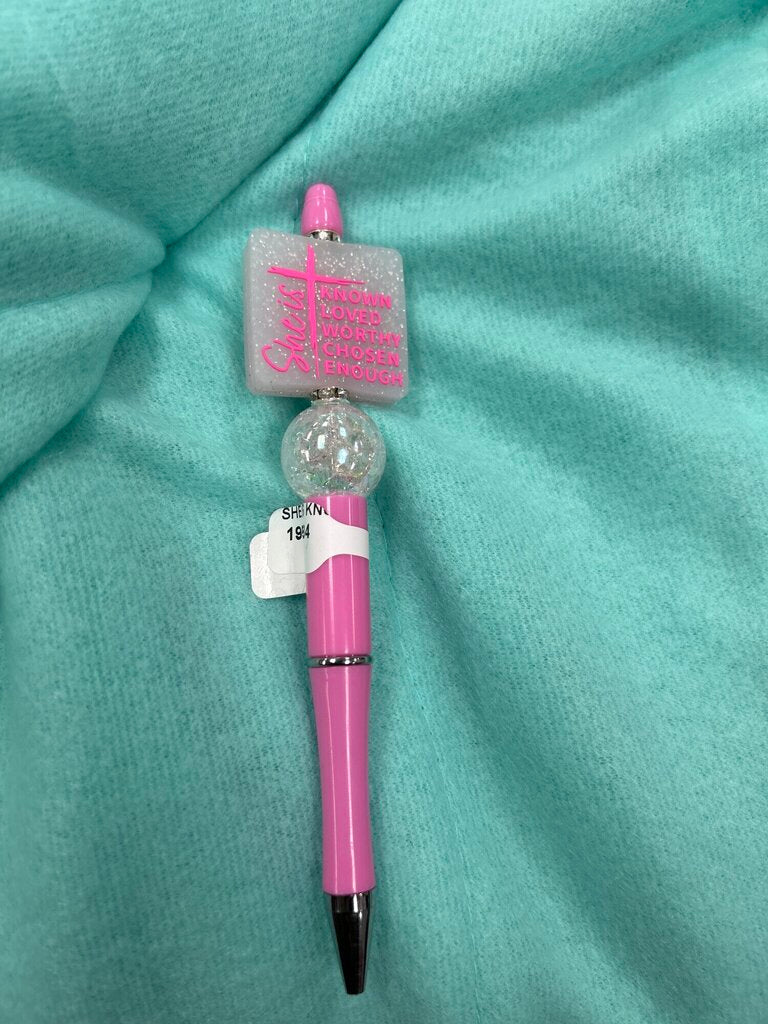 SHE IS KNOWN LOVED WORTHY