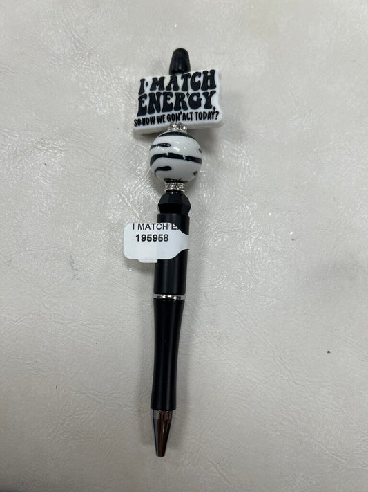 I MATCH ENERGY PEN