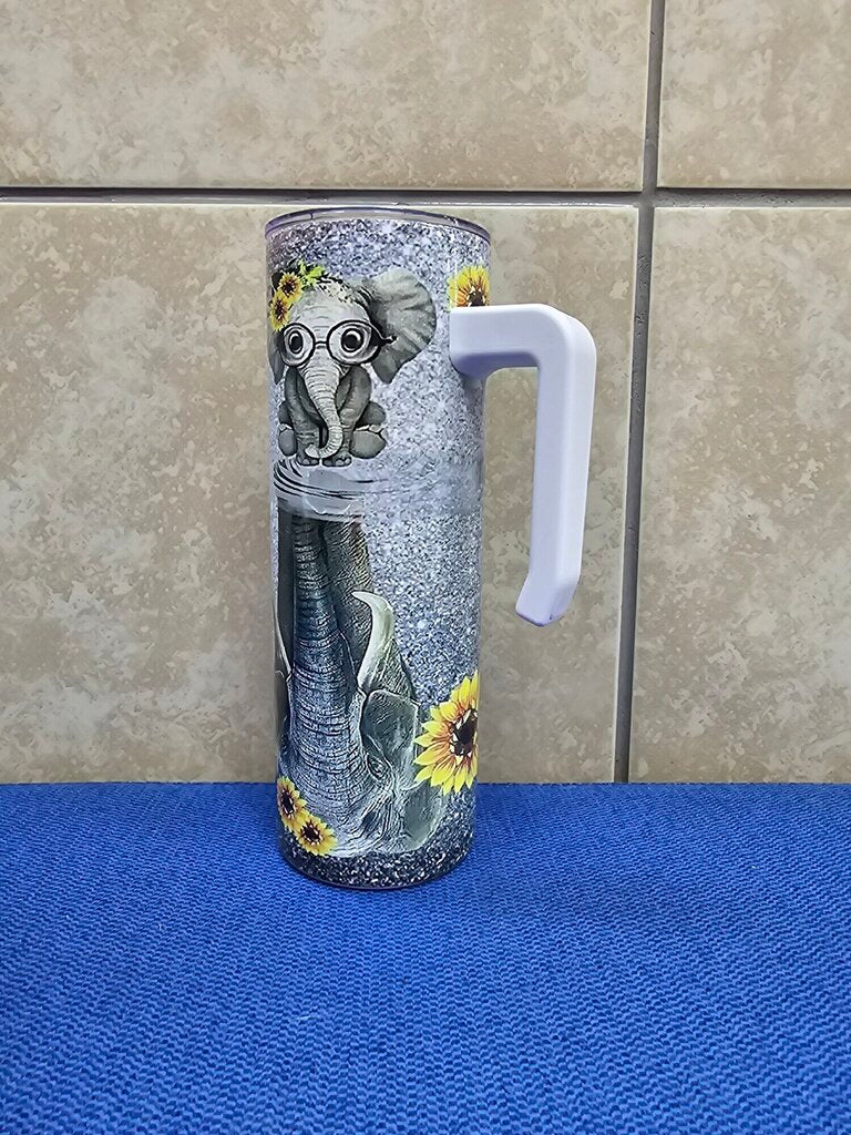 Never Give Up Elephant W/