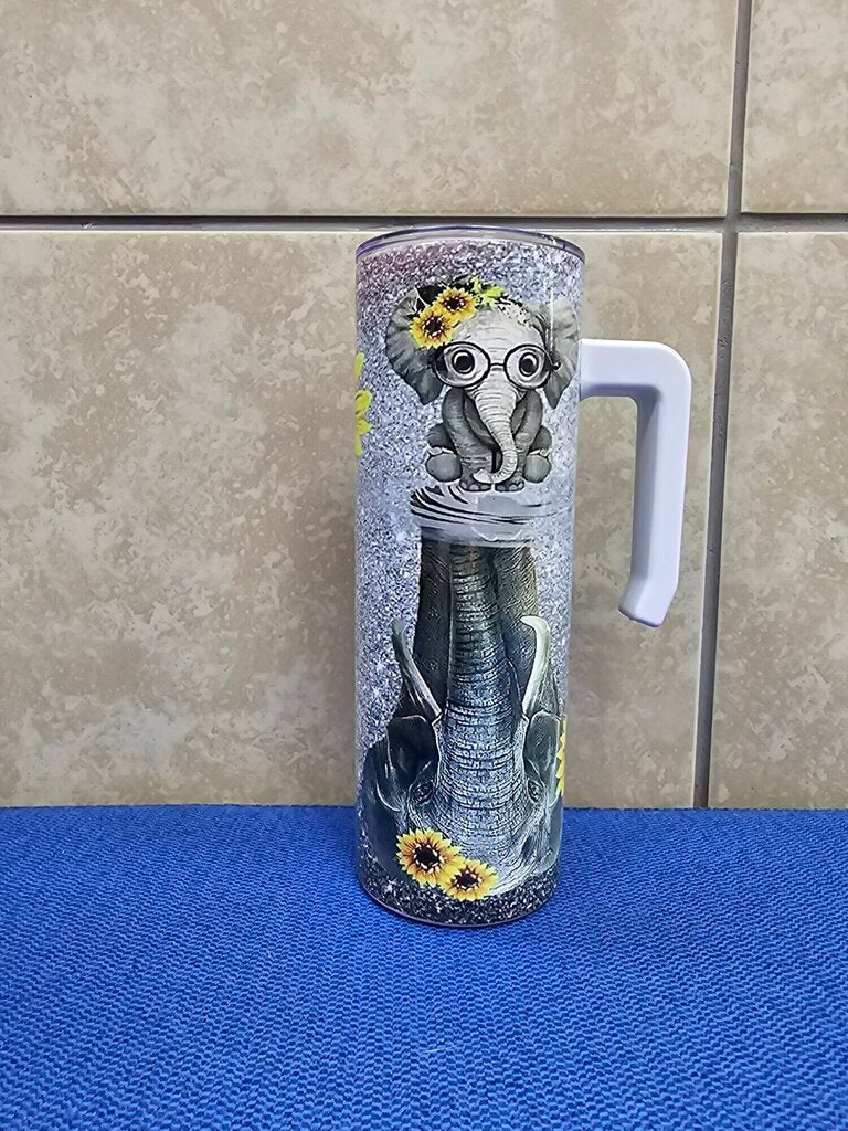 Never Give Up Elephant W/