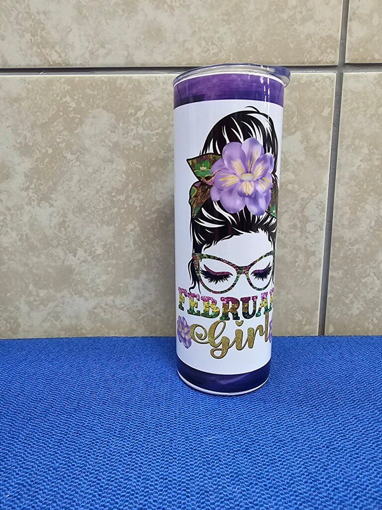 February Girl With Handle