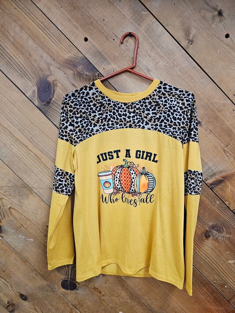 JUST A GIRL SHIRT