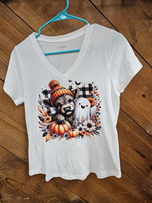 OLD NAVY COW GHOST PUMPKI