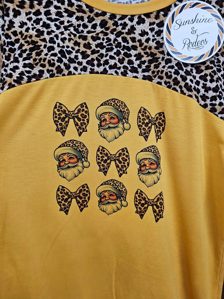 NEW SANTA BOWS SHIRT