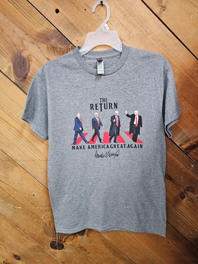 NEW TRUMP RETURN SHIRT