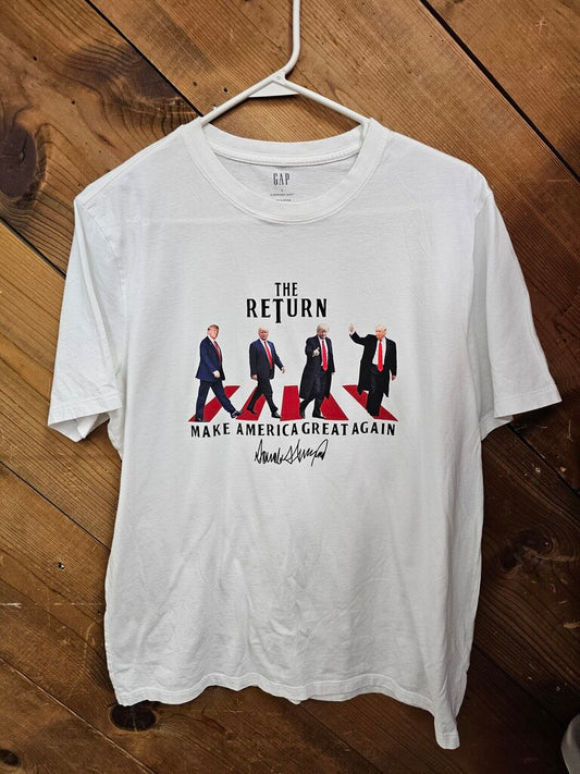 NEW GAP TRUMP RETURN SHIR