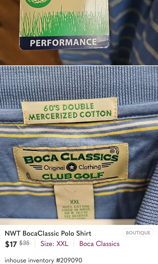 NEW BOCA CLASSICS SHIRT