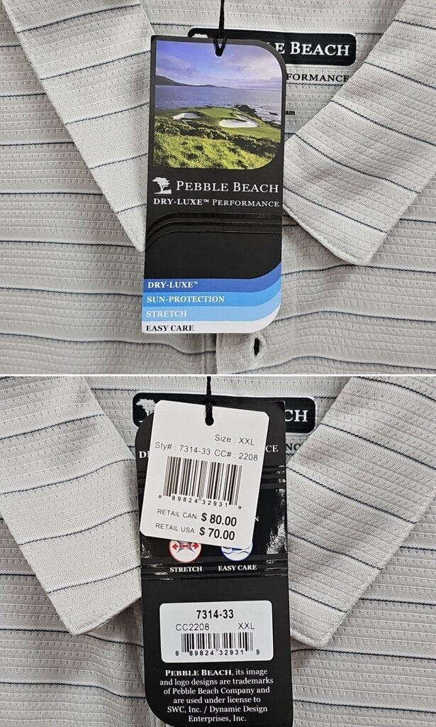 NEW PEBBLE BEACH SHIRT