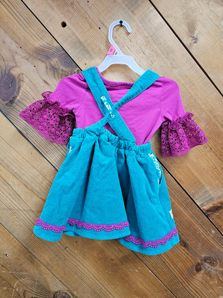 Wild flowers 2PC DRESS