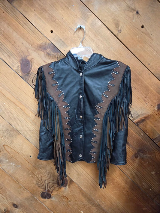 Diamond Plate Genuine Leather Vest