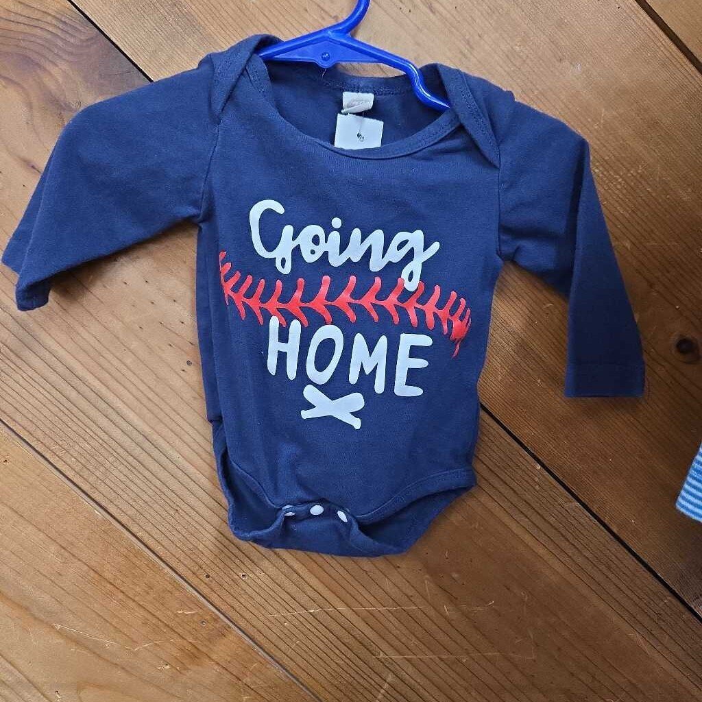 GOING HOME ONESIE