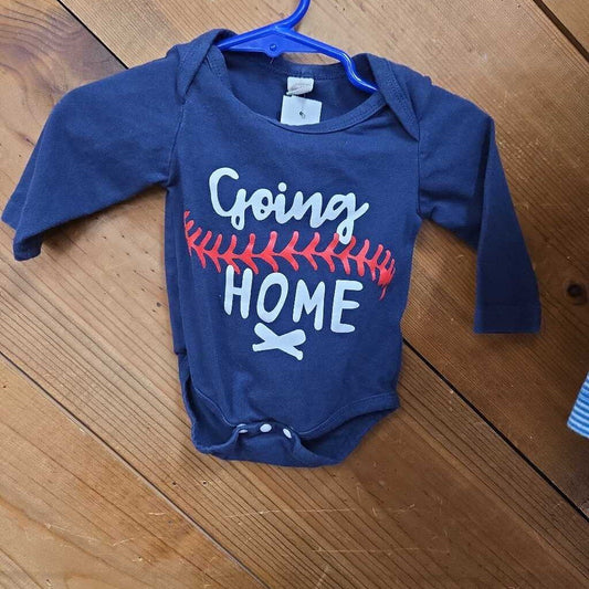 GOING HOME ONESIE