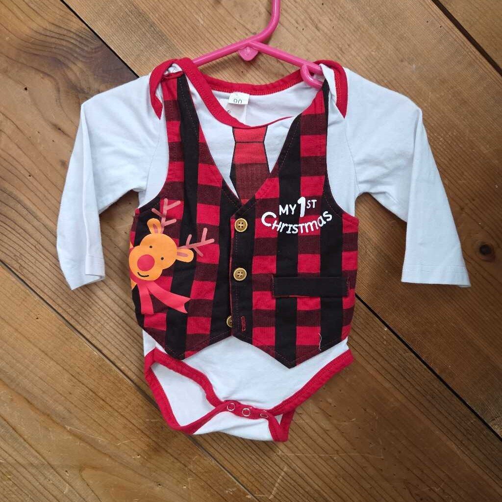 MY FIRST CHRISTMAS ONESIE
