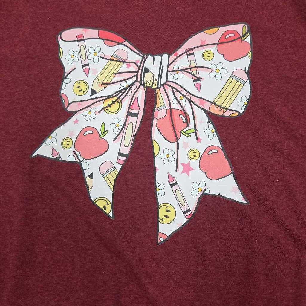 NEW TEACHER BOW SHIRT