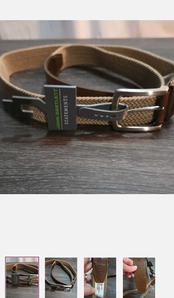 NEW JOHN BARTLETT BELT