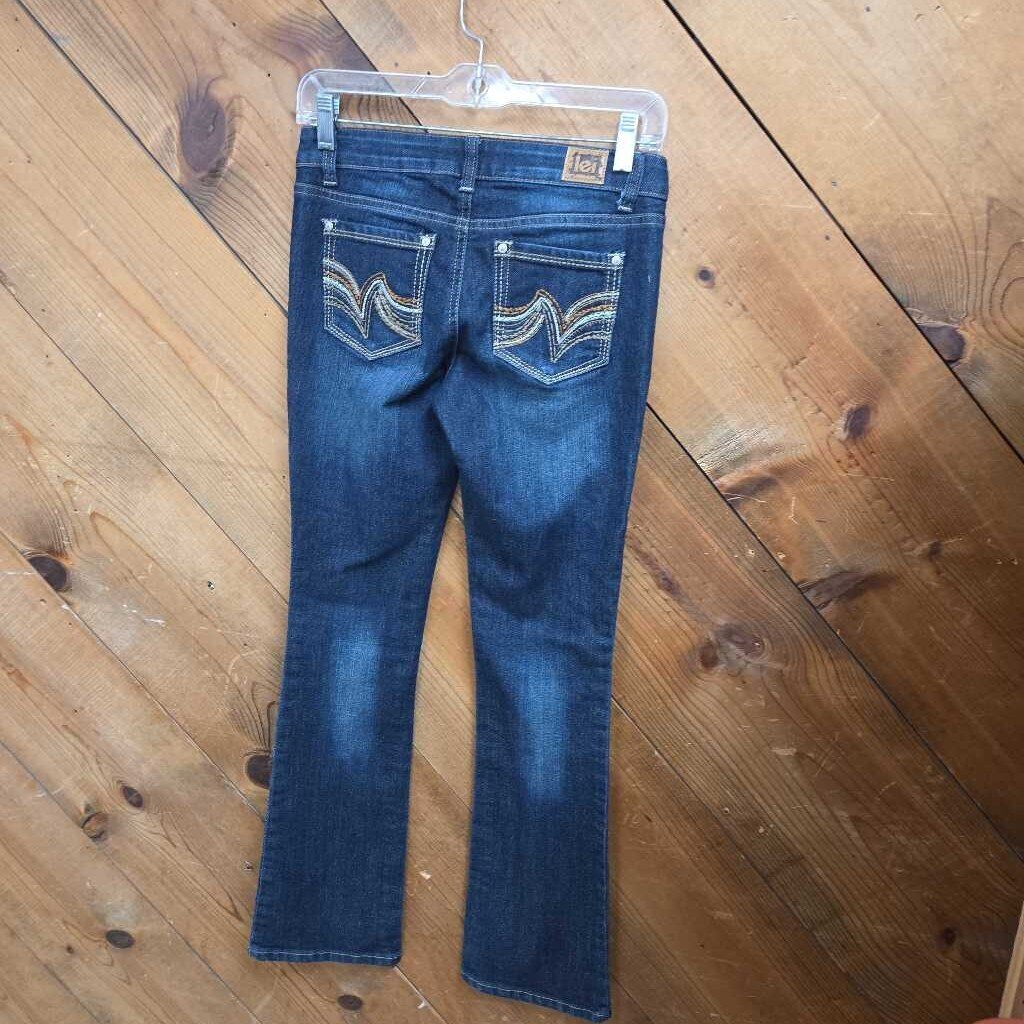 L.E.I. Ashley Jeans Low Rise Slim Boot