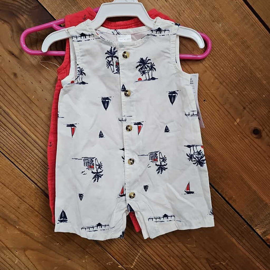 New Carters 2pc Romper