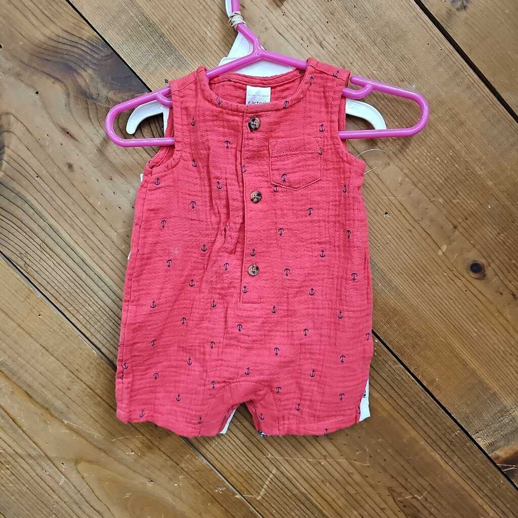 New Carters 2pc Romper