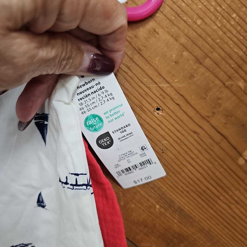 New Carters 2pc Romper