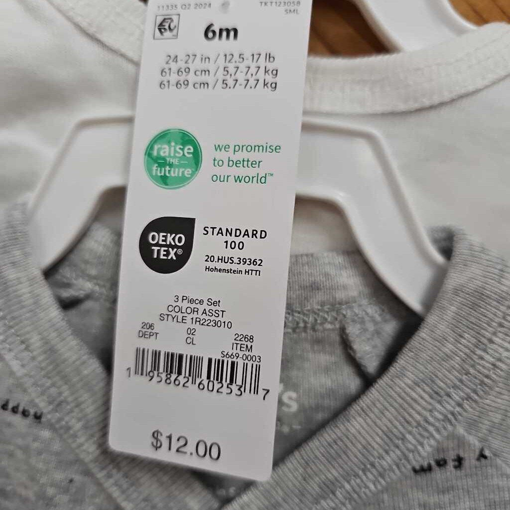 New Carters 3pc Outfit