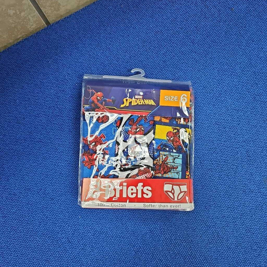 New Marvel Spiderman 3 Briefs