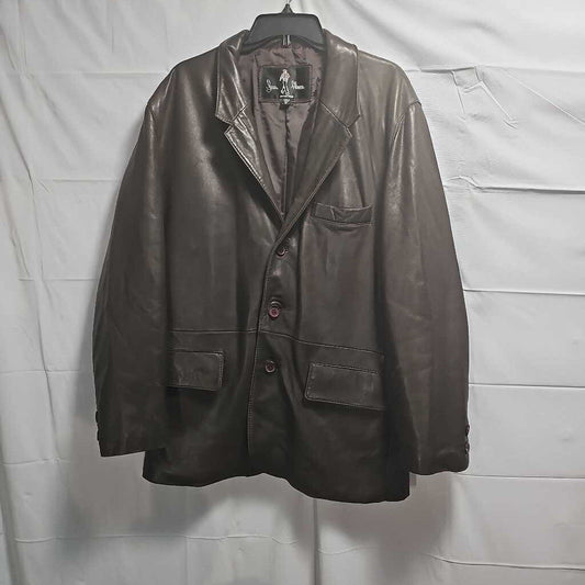 Luis Alvear Lambskin Leather Jacket