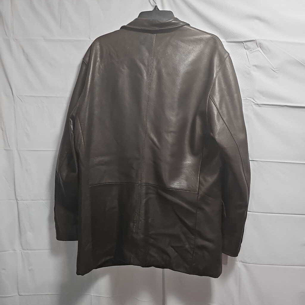 Luis Alvear Lambskin Leather Jacket