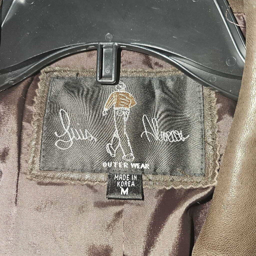 Luis Alvear Lambskin Leather Jacket