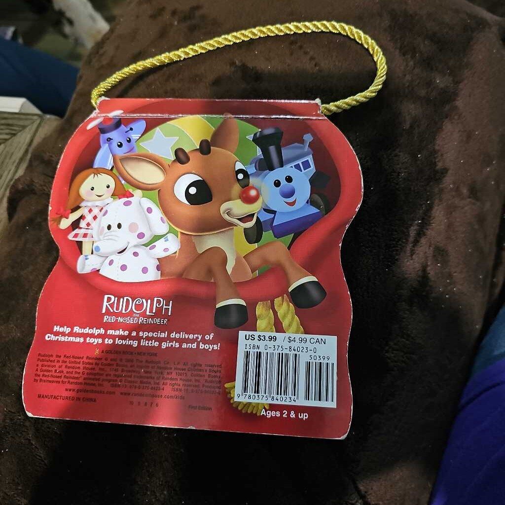Rudolph's Bag of Toys Book