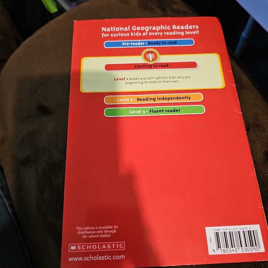National Geographic Halloween Level 1 Book