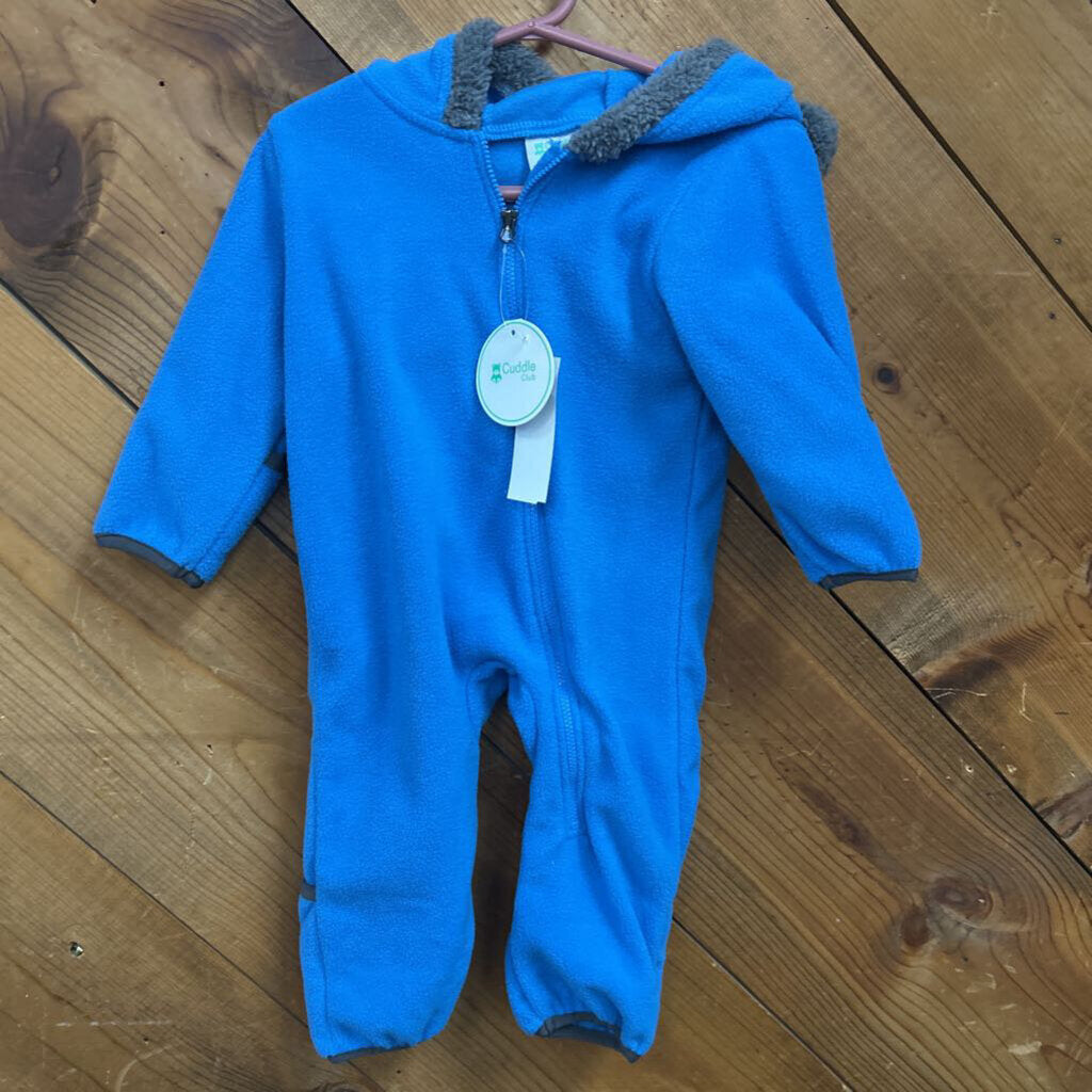 New Cuddle Club Bear Fleece Bunting