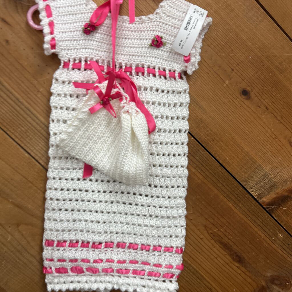 Crochet Dress & Hat