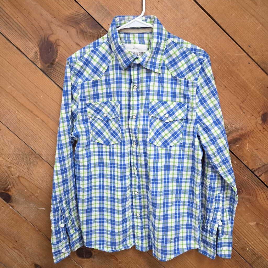 Ditch Plains Western Plaid Shirt