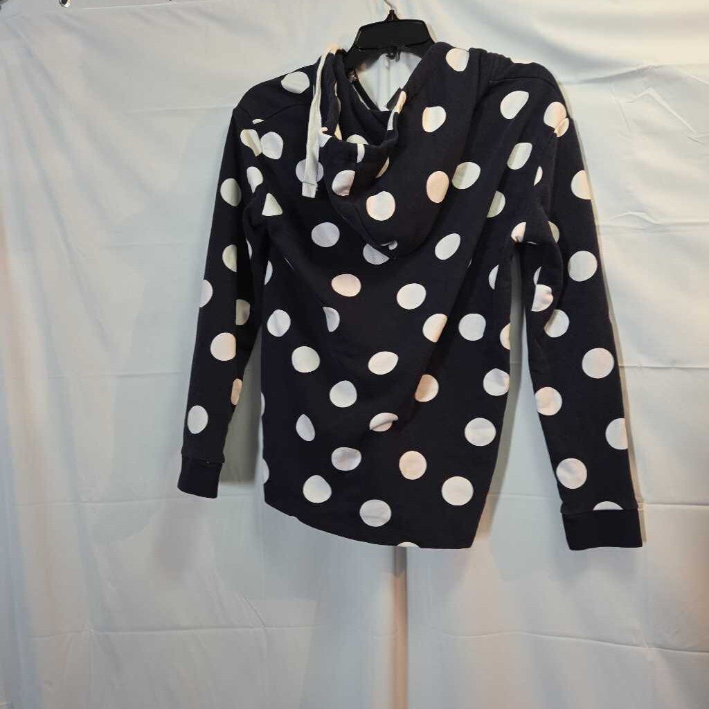 New Boden Polka Dot Jersey Lounge Hoodie
