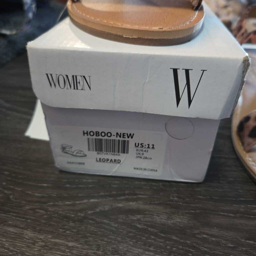 New Dream Pairs Sandals Hoboo Leopard
