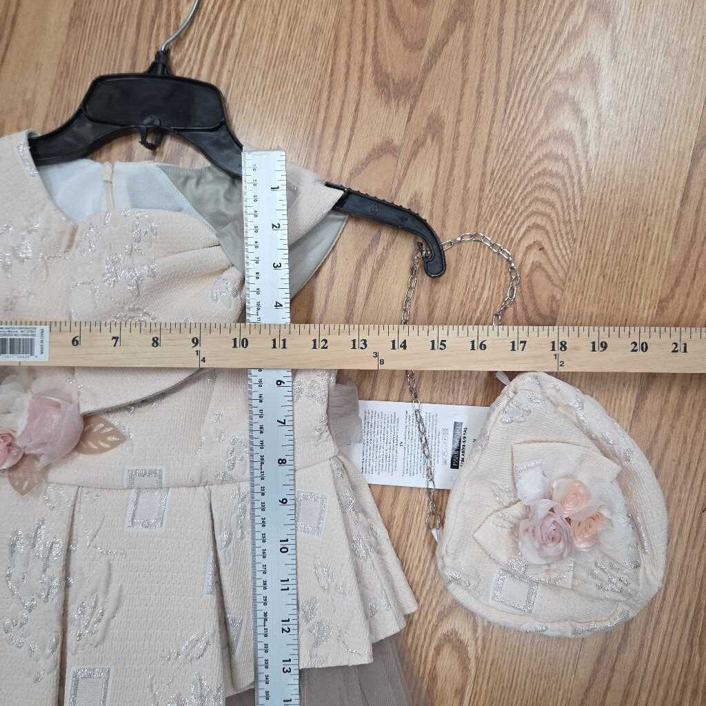 New Pariltim Girls Dress with Purse