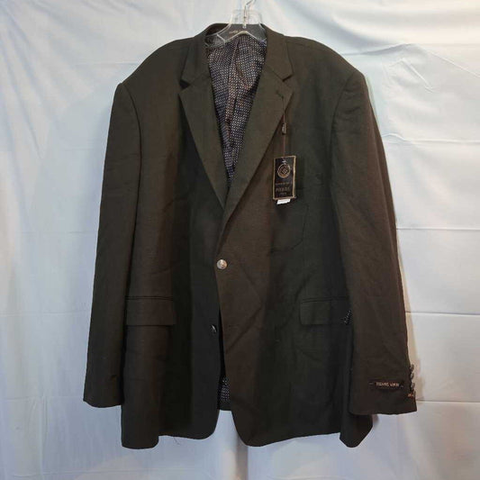 New Pierre Loren Sport Coat, Suit Jacket, Blazer Dark Army / Olive Green