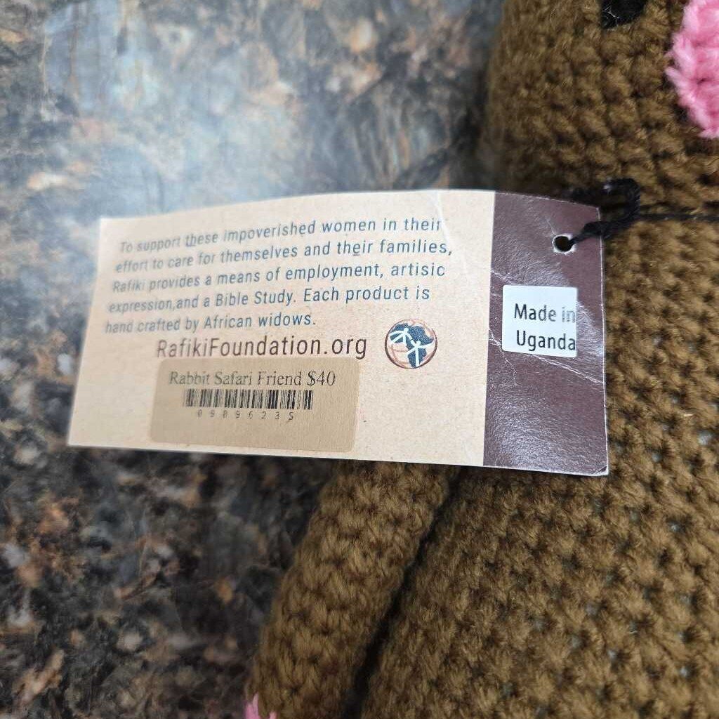 New Rafiki Foundation Rabbit Safari Friend