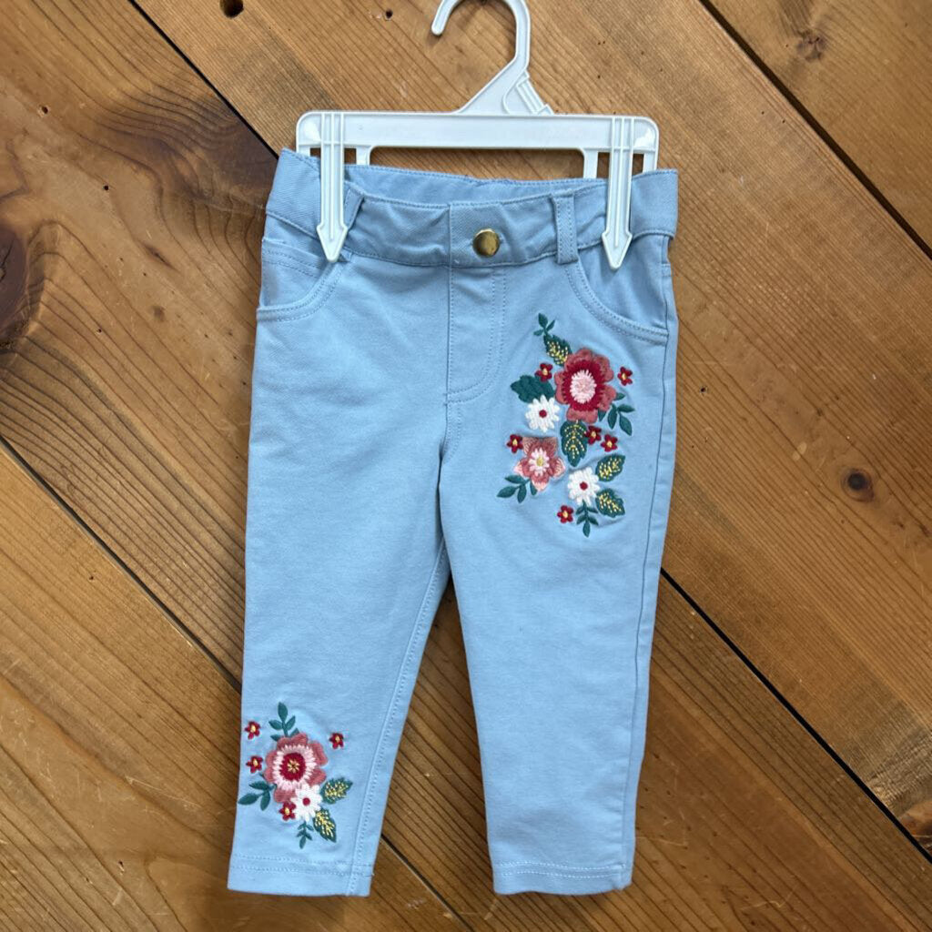 Embroidered Jeans