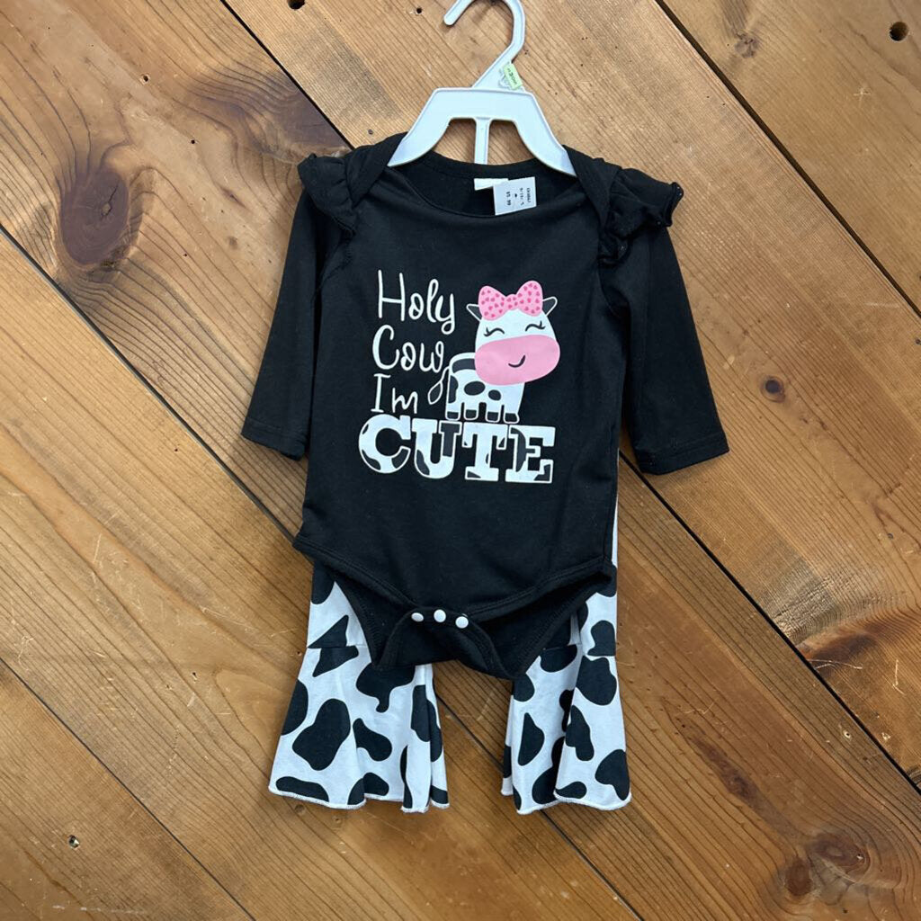 Cow 2pc Outfit