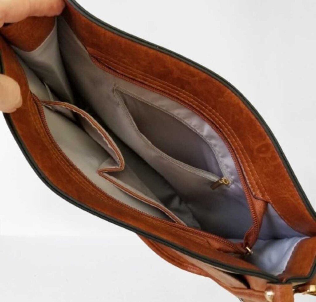 Leather Purse Leopard Strap