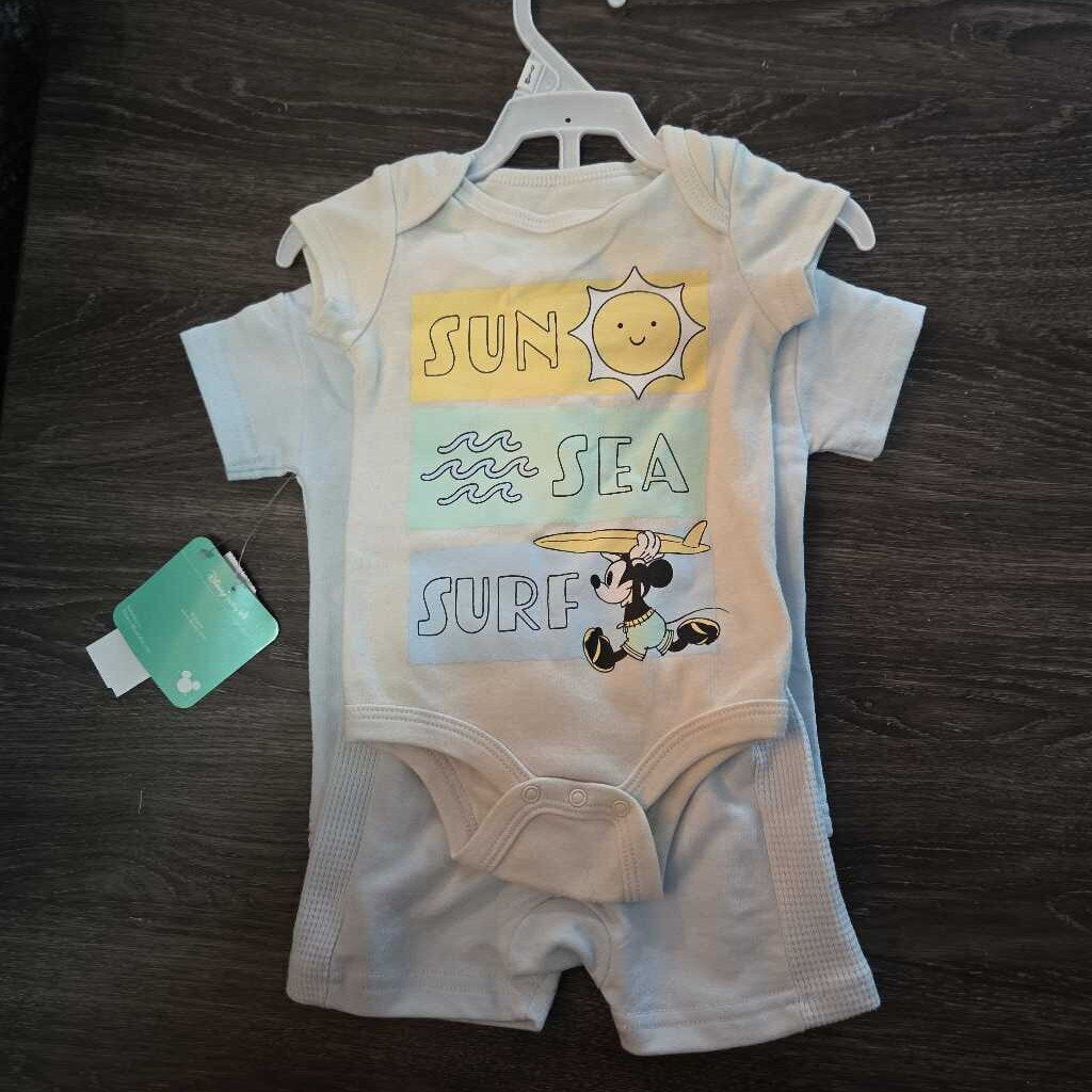 New Disney Baby 3pc Outfit