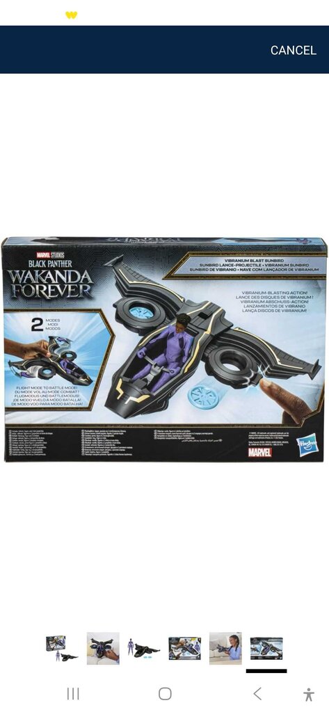 New Wakanda Forever Sunbird Vehicle