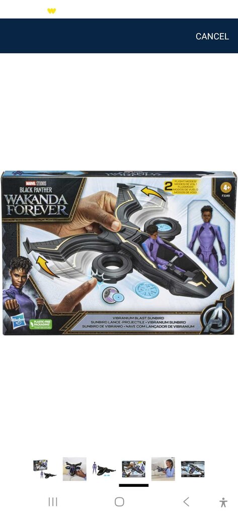 New Wakanda Forever Sunbird Vehicle