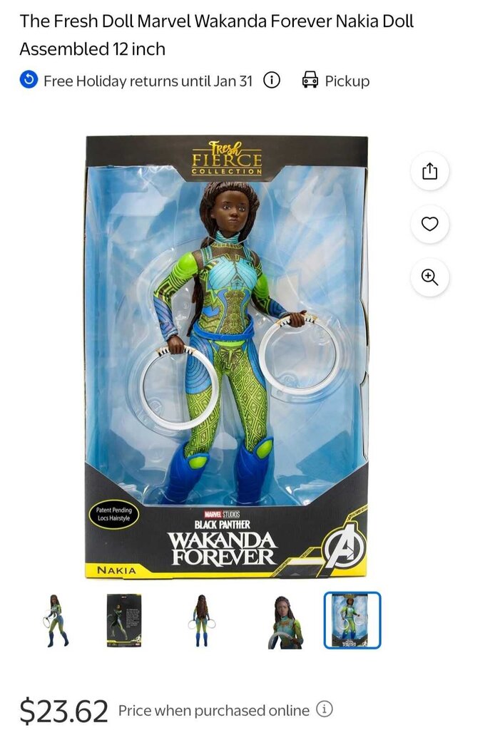 New Wakanda Forever Doll