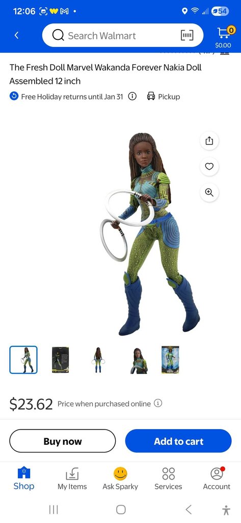 New Wakanda Forever Doll