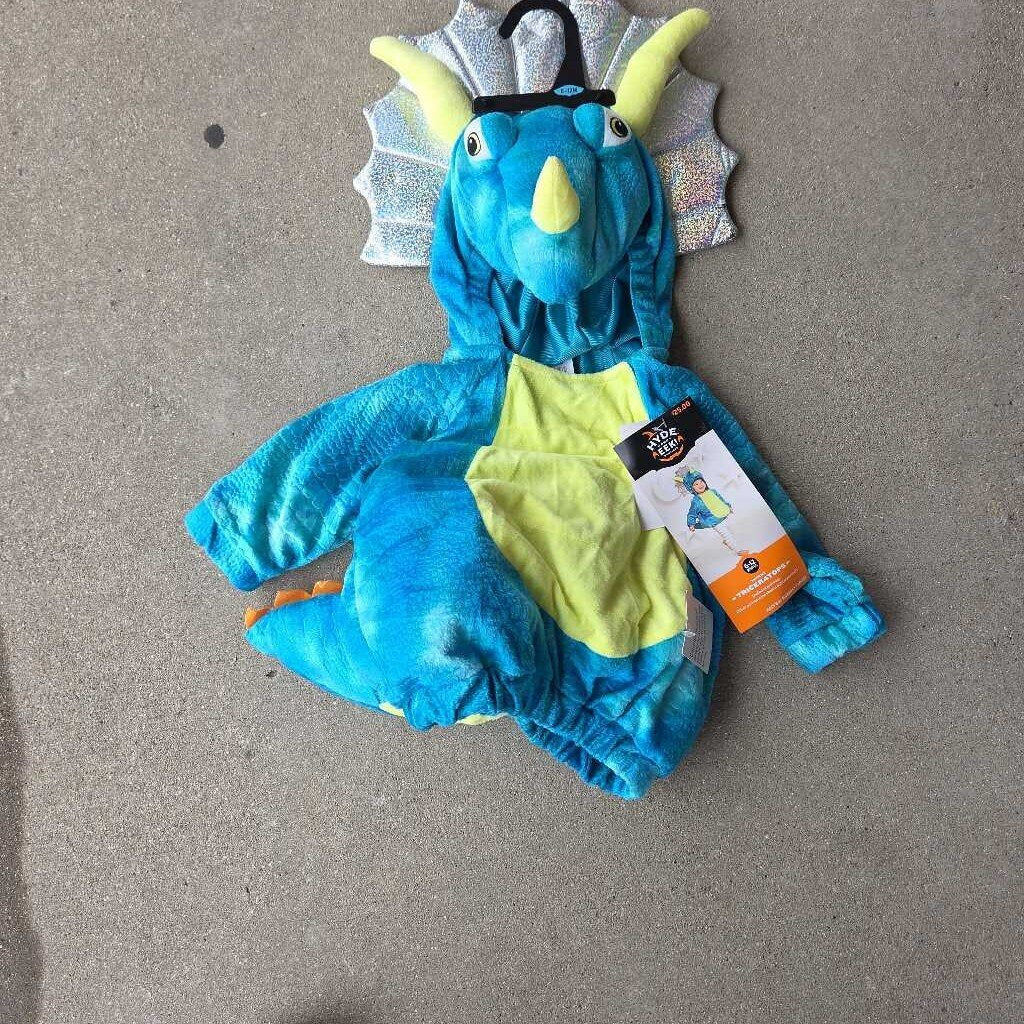 New Infant Triceratops Costume