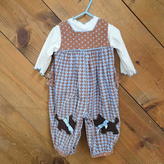 Peaches & Cream Vintage 2pc