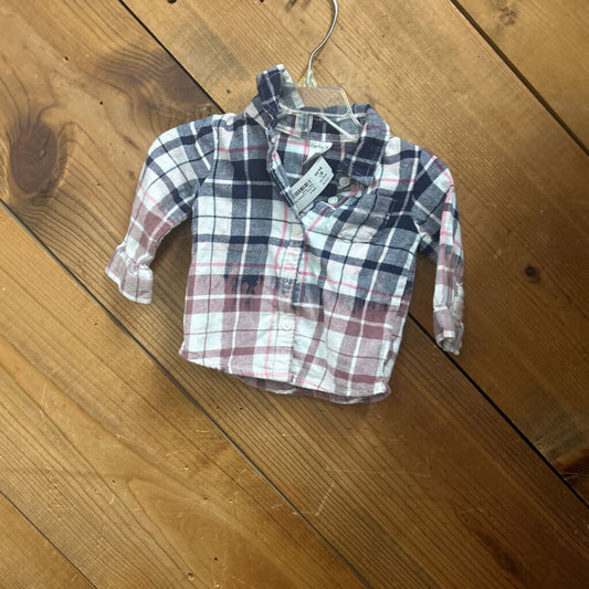 Carters Plaid Flannel Shirt